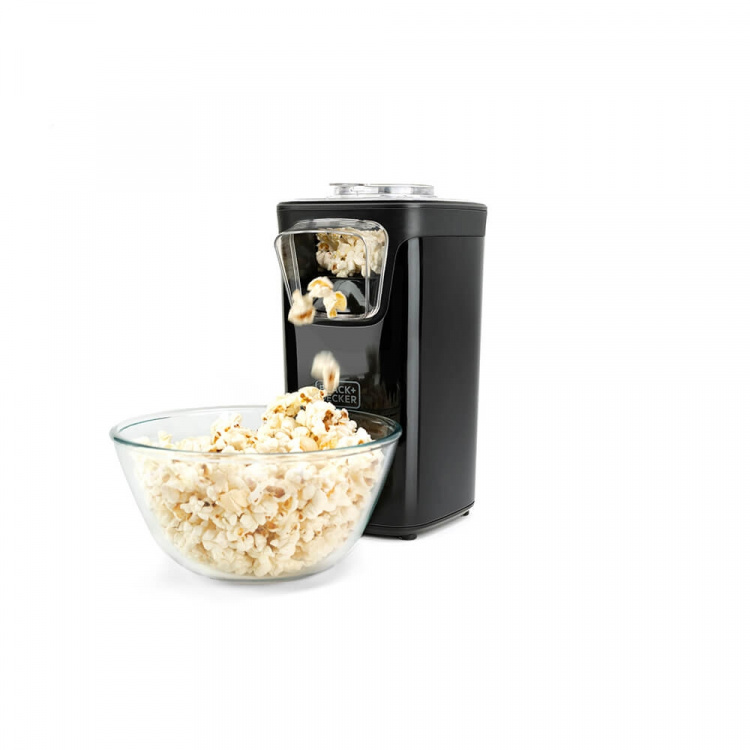 BLACK+DECKER Popcorn Maker Black BLACK+DECKER Popcorn Maker Black