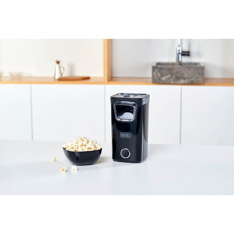 BLACK+DECKER Popcorn Maker Black BLACK+DECKER Popcorn Maker Black