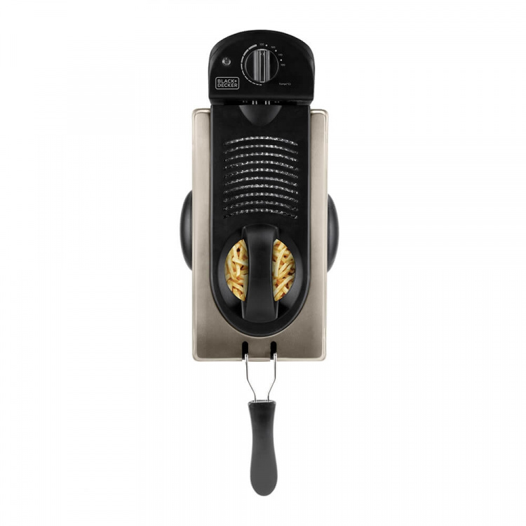 BLACK+DECKER Deep Fryer 3L Brushed BLACK+DECKER Deep Fryer 3L Brushed