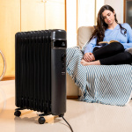 TAURUS Oliegevulde radiator Agadir 2500 Zwart