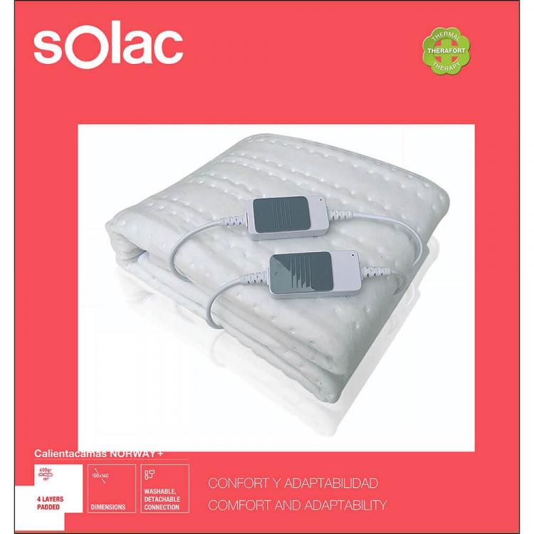 SOLAC Verwarmingsmatras Norway+ 120W SOLAC Verwarmingsmatras Norway+ 120W