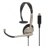 KOSS Headset CS95 Mono On-Ear Mic USB Champagne KOSS Headset CS95 Mono On-Ear Mic USB Champagne