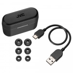JVC Headphone In-Ear True Wireless Stix Black HA-A9T-B-E JVC Headphone In-Ear True Wireless Stix Black HA-A9T-B-E
