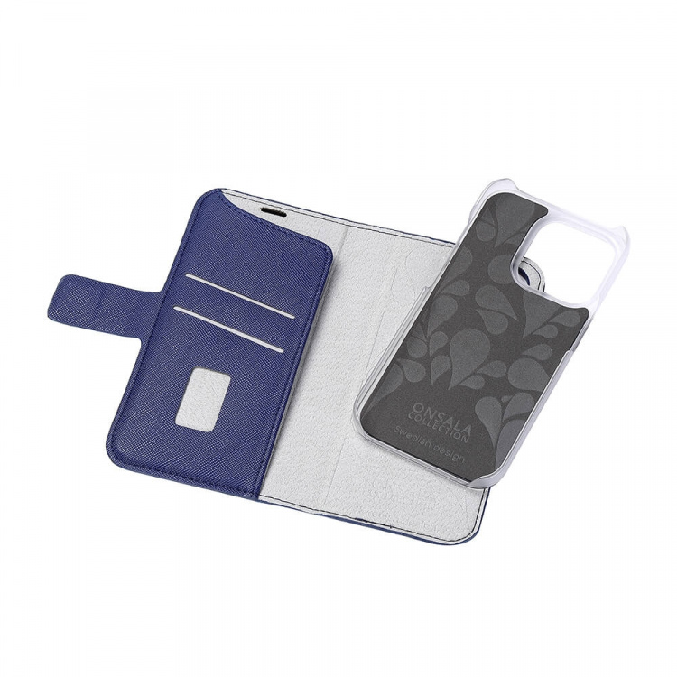 Wallet Case Navy Blue iPhone 14 Pro 
