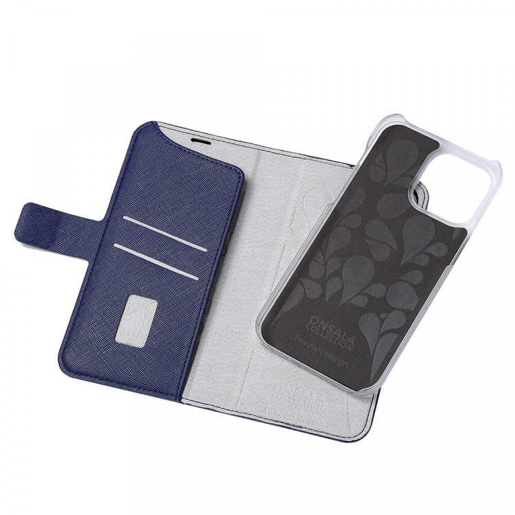Wallet Case Navy Blue iPhone 14 Pro Max