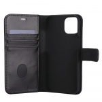 Wallet Case Anti Radiation 2in1 Black - iPhone 13/14
