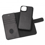 Wallet Case Anti Radiation 2in1 Black - iPhone 13/14