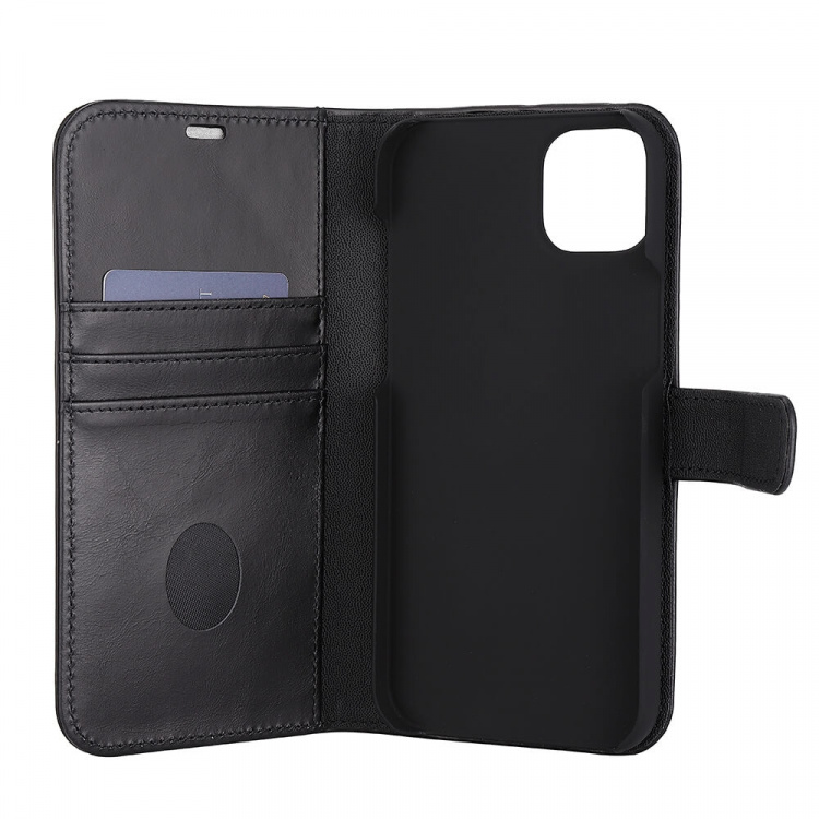 Wallet Case Anti Radiation 2in1 Black iPhone 14 Plus Wallet Case Anti Radiation 2in1 Black iPhone 14 Plus