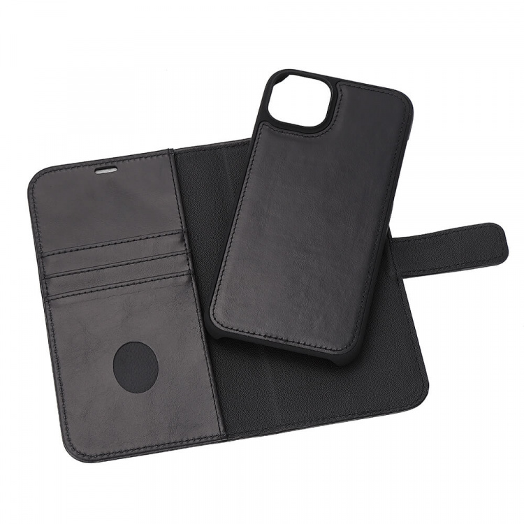 Wallet Case Anti Radiation 2in1 Black iPhone 14 Plus Wallet Case Anti Radiation 2in1 Black iPhone 14 Plus