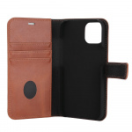 Wallet Case Anti Radiation 2in1 Brown - iPhone 13/14 Wallet Case Anti Radiation 2in1 Brown - iPhone 13/14