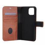 Wallet Case Anti Radiation 2in1 Brown - iPhone 13/14 Wallet Case Anti Radiation 2in1 Brown - iPhone 13/14