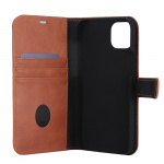 Wallet Case Anti Radiation 2in1 Brown iPhone 14 Plus