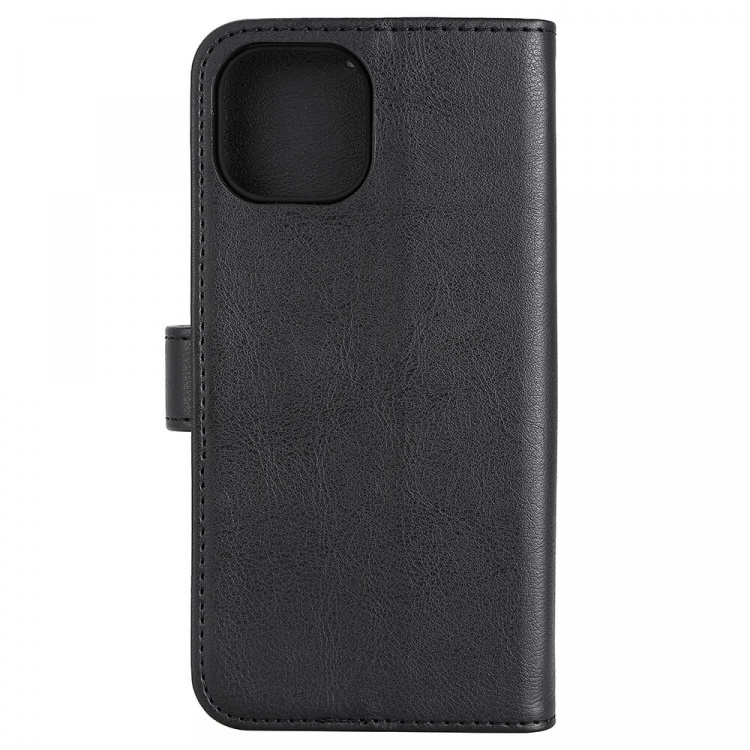 Wallet Case Anti-Radiation Flipcover Black - iPhone 13/14 Wallet Case Anti-Radiation Flipcover Black - iPhone 13/14