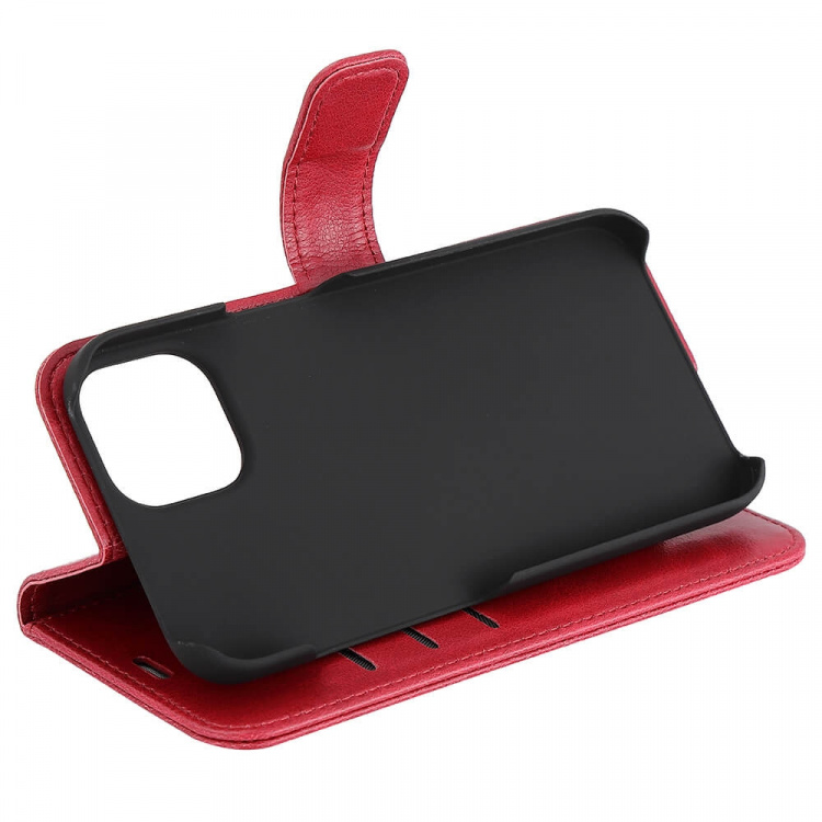 Wallet Case Anti-Radiation Flipcover Red - iPhone 13/14