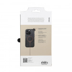 Phone Case Leather MagSeries Black - iPhone 14 Pro 