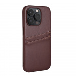 Phone Case PU Brown - iPhone 14 Pro  Phone Case PU Brown - iPhone 14 Pro