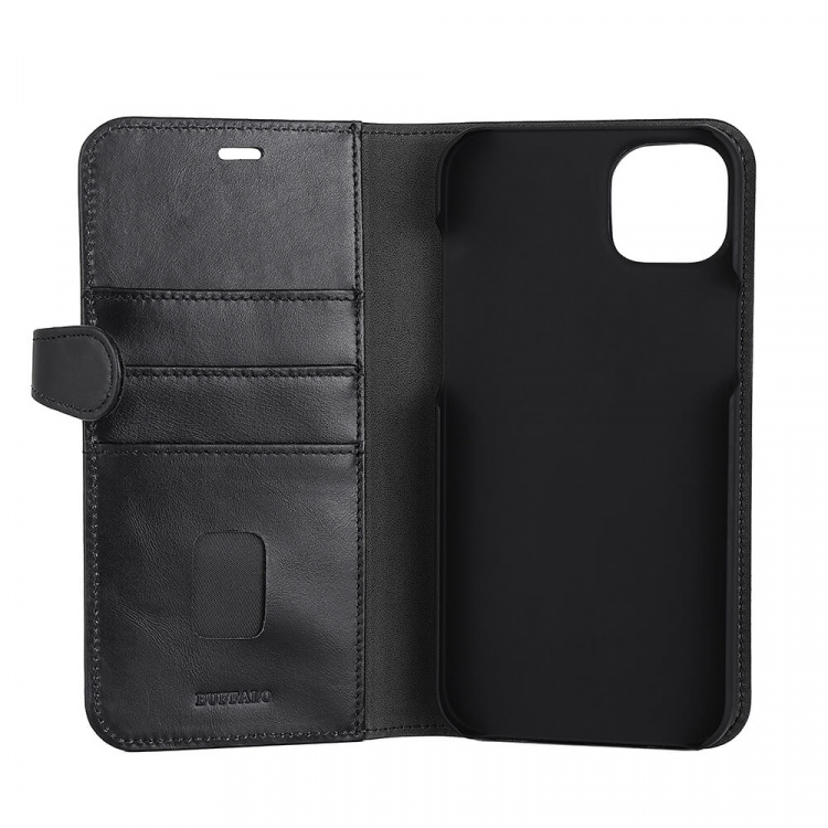 Wallet Case iPhone 14 Plus Black