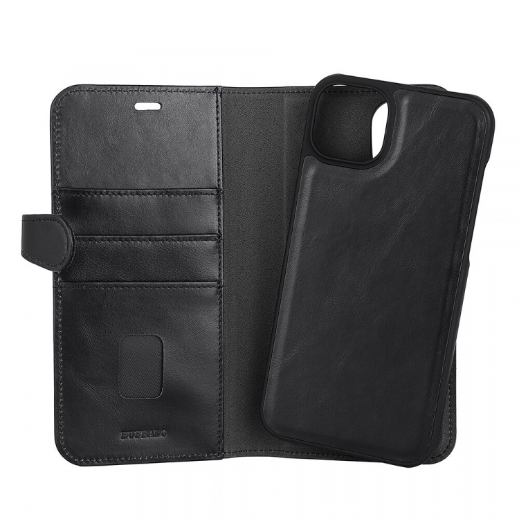 Wallet Case iPhone 14 Plus Black