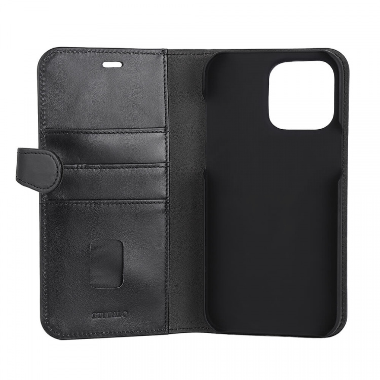Wallet Case iPhone 14 Pro Max Black Wallet Case iPhone 14 Pro Max Black