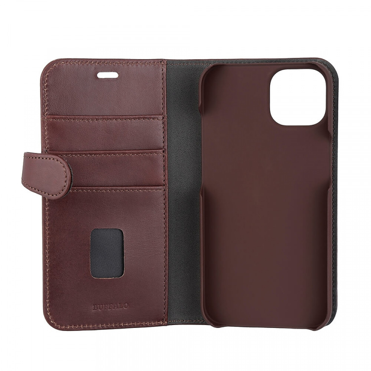 Wallet Case 2in1 Brown - iPhone 13/14 