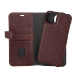 Wallet Case iPhone 14 Plus Brown
