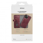 Wallet Case iPhone 14 Plus Brown