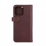 Wallet Case iPhone 14 Pro Max Brown Wallet Case iPhone 14 Pro Max Brown