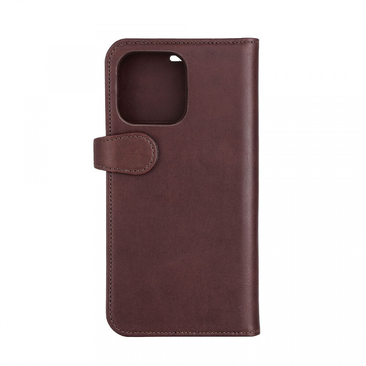 Wallet Case iPhone 14 Pro Max Brown Wallet Case iPhone 14 Pro Max Brown