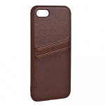 Phone Case PU Brown - iPhone 7/8/SE  Phone Case PU Brown - iPhone 7/8/SE