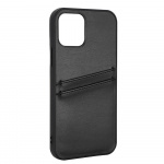 Phone case PU 2 Card iPhone 12/12 Pro Black Phone case PU 2 Card iPhone 12/12 Pro Black