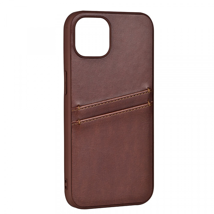 Phone Case PU Brown - iPhone 13 