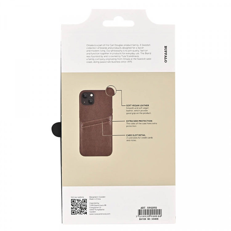 Phone Case PU Brown - iPhone 13 