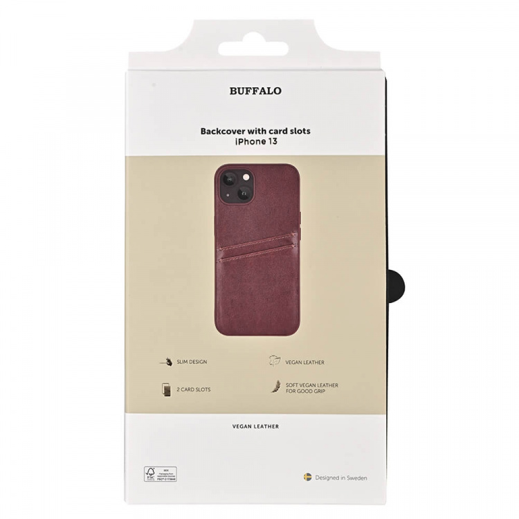 Phone Case PU Brown - iPhone 13 