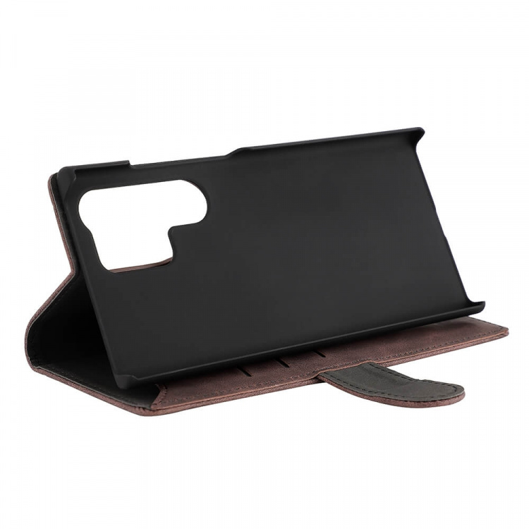 Wallet Case Brown - Samsung S23 Ultra 