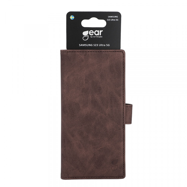 Wallet Case Brown - Samsung S23 Ultra 