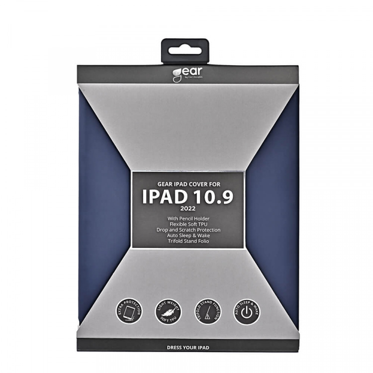 Tablet Cover Pencilpocket Dark Blue - iPad 10,9 Tablet Cover Pencilpocket Dark Blue - iPad 10,9