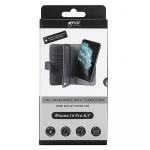 Wallet Case 2in1 7 Card Slots MagSeries Black - iPhone 14 Pro Wallet Case 2in1 7 Card Slots MagSeries Black - iPhone 14 Pro