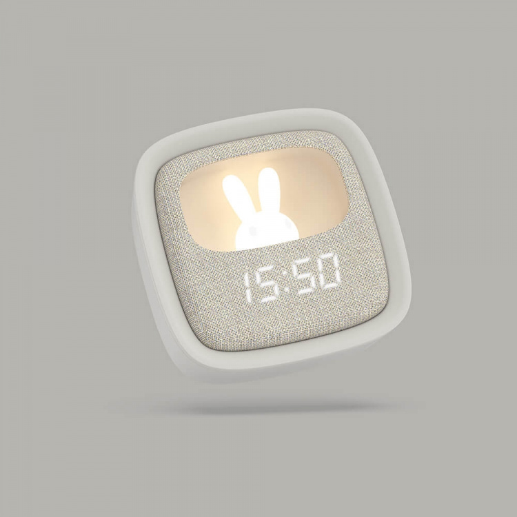 Alarm Clock with Light Billy Clock Grey
