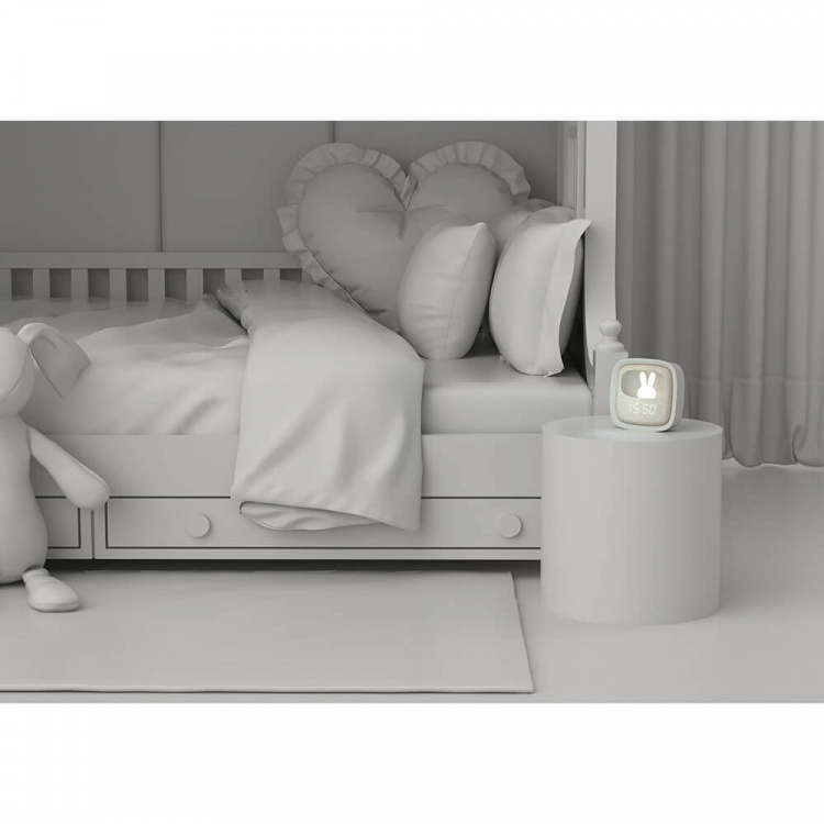 Alarm Clock with Light Billy Clock Grey