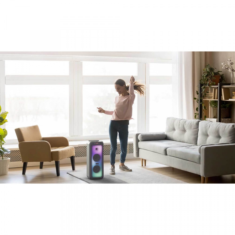 LEDWOOD Loudspeaker Drop400 40W RMS Wireless Black 10 000mAh LEDWOOD Loudspeaker Drop400 40W RMS Wireless Black 10 000mAh