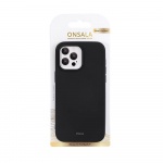 Onsala Mobielhoesje Silicone Zwart - iPhone 14 Pro Max