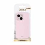 Phone Case Silicone Chalk Pink - iPhone 14 Pro 