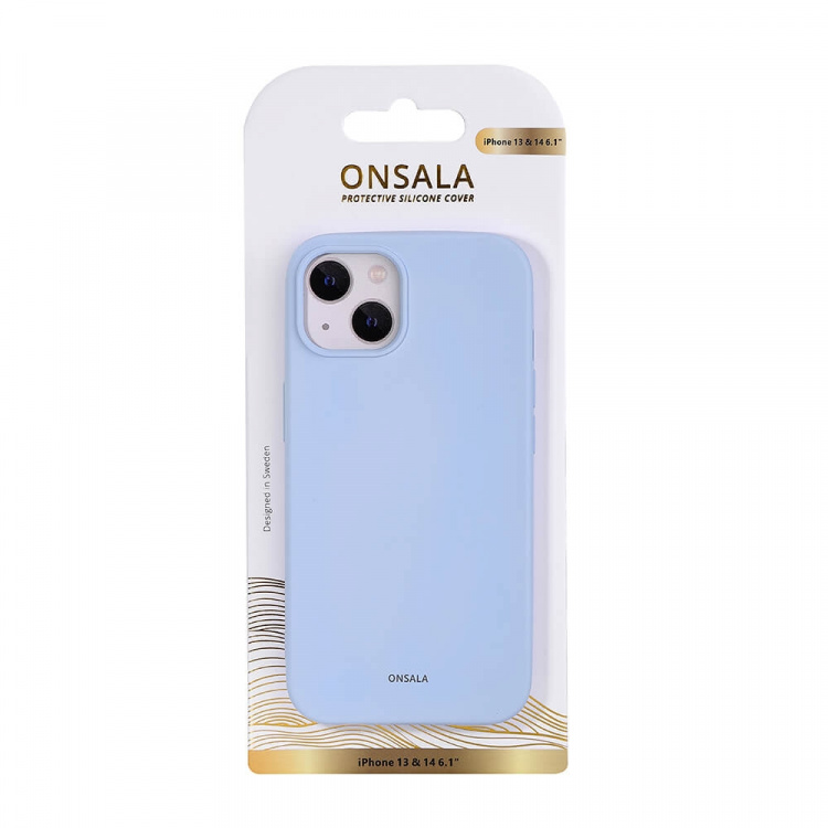 Phone Case Silicone Light Blue - iPhone 13/14  Phone Case Silicone Light Blue - iPhone 13/14