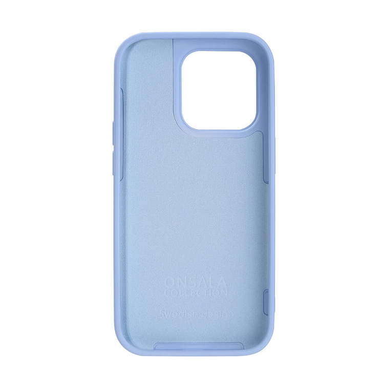 Phone Case Silicone Light Blue - iPhone 14 Pro 