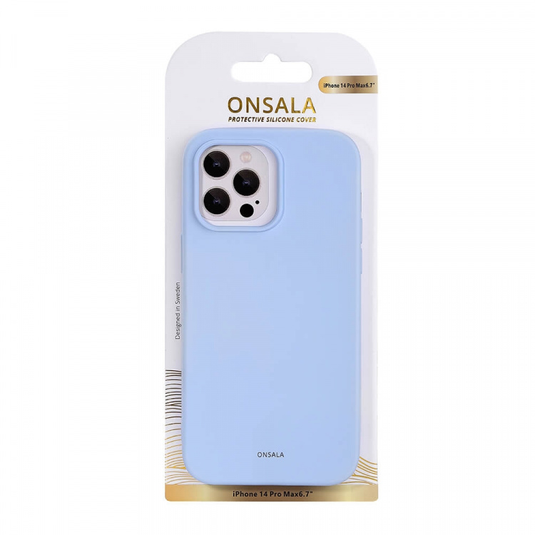 Phone Case Silicone Light Blue - iPhone 14 Pro Max  Phone Case Silicone Light Blue - iPhone 14 Pro Max