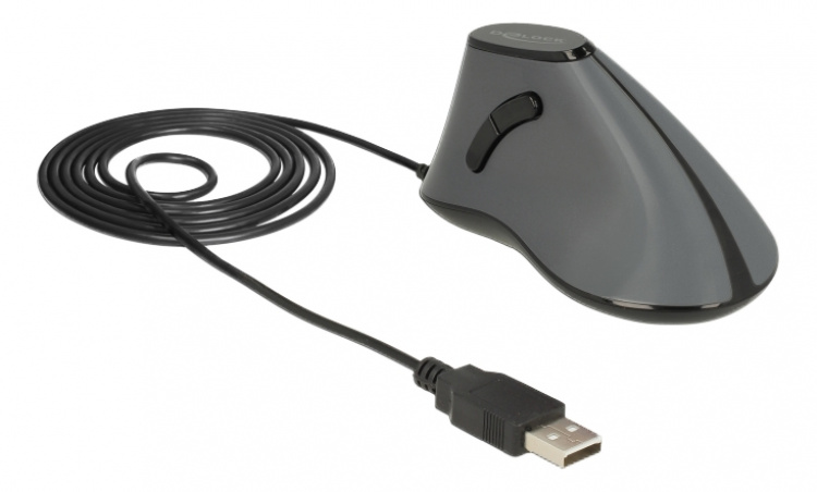 Ergonomische verticale optische muis, 5-knops, USB