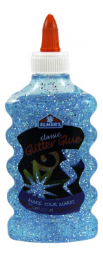ELMER\'S Glitter Glue Blue, 177ml