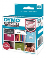 DYMO LW Durable small multi-purpose 25mm x 54mm liten box, 160 etiketter