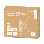 DELTACO Office Lockable Monitor Mount,13 DELTACO Office Lockable Monitor Mount,13