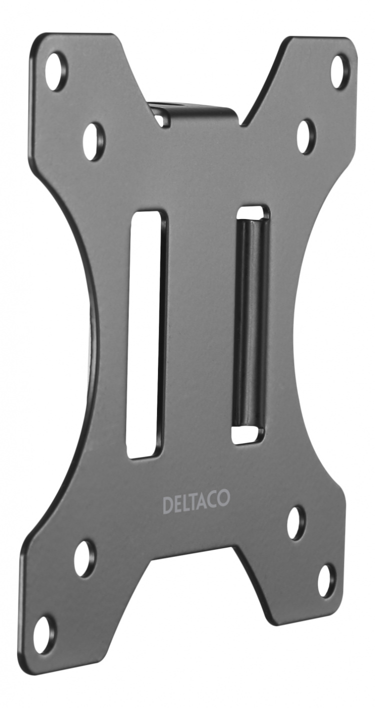 DELTACO Office Pivot pole mount monitor arm, black